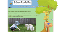 Desktop Screenshot of delmardogbutler.com